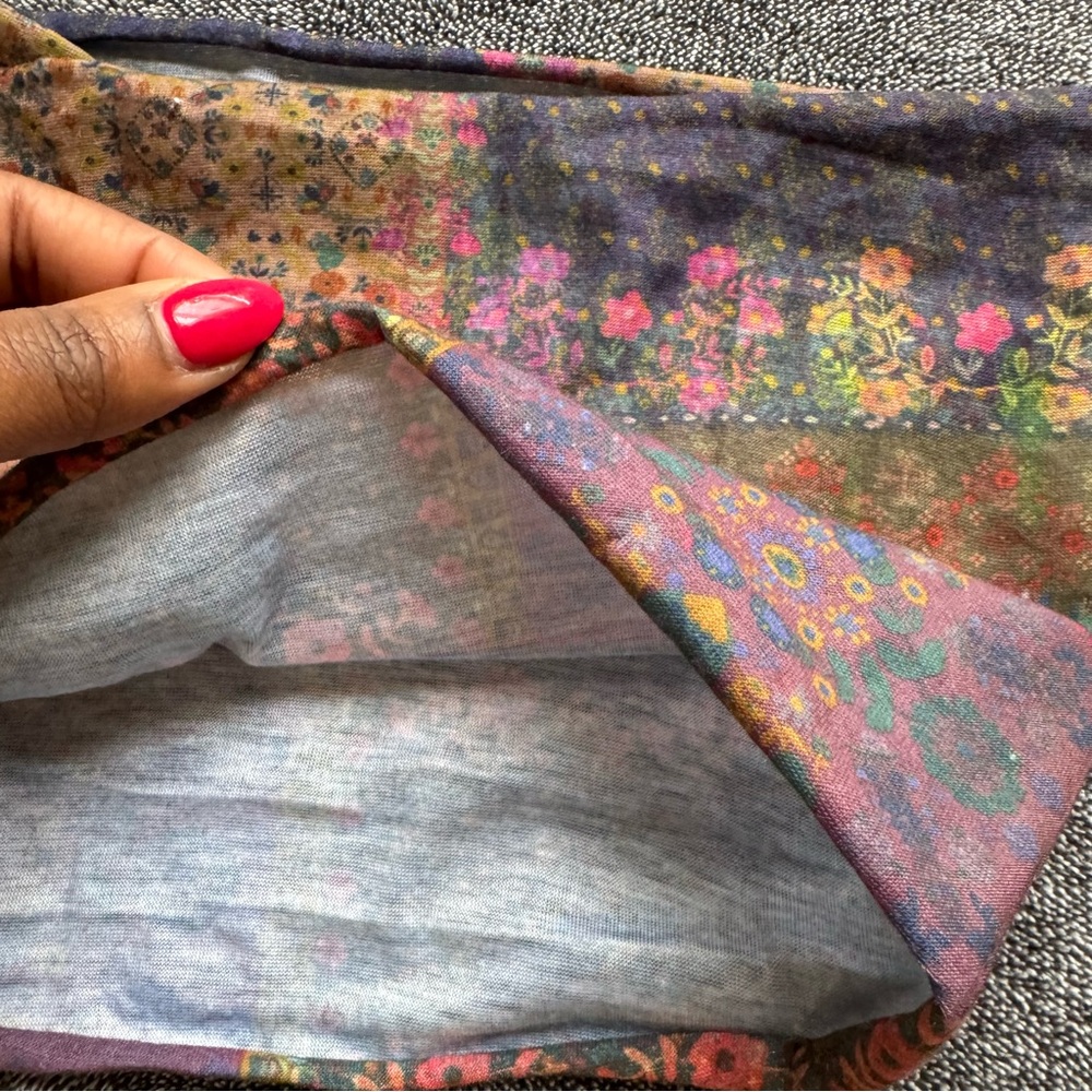 Natural Life Half Boho Bandeau® Headband - Dark Patchwood - Picture 9 of 9